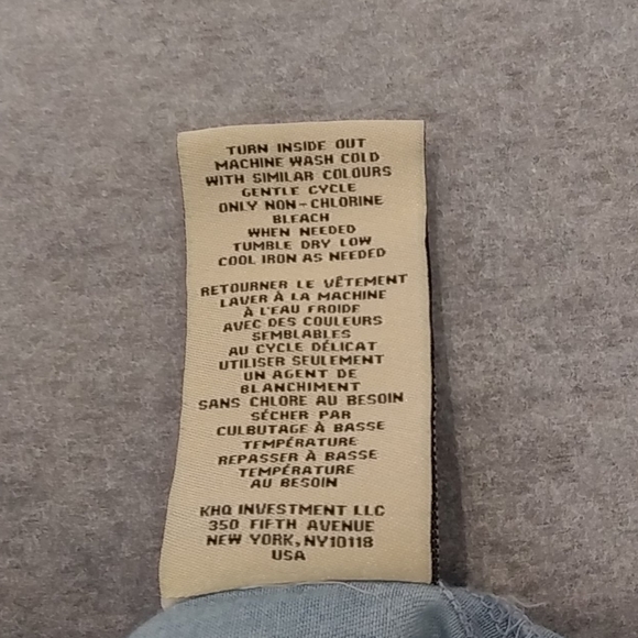 Calvin Klein Girls Size 7 Jean Dress - Picture 7 of 7